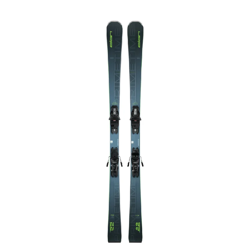 Elan Primetime 22 Blue PS (EL 10.0 GW System Binding) Skis Mens 2025