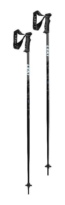 Leki QNTM Ski Poles Black/Blue