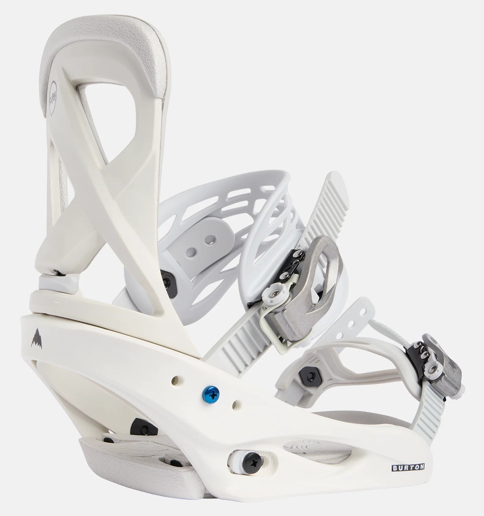 Burton Scribe Snowboard Bindings Womens 2024 Stout White