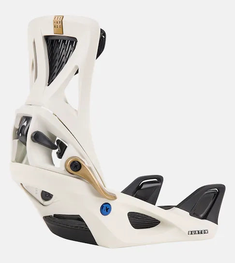 Burton Step On Escapade Snowboard Bindings Womens 2024 White / Gold