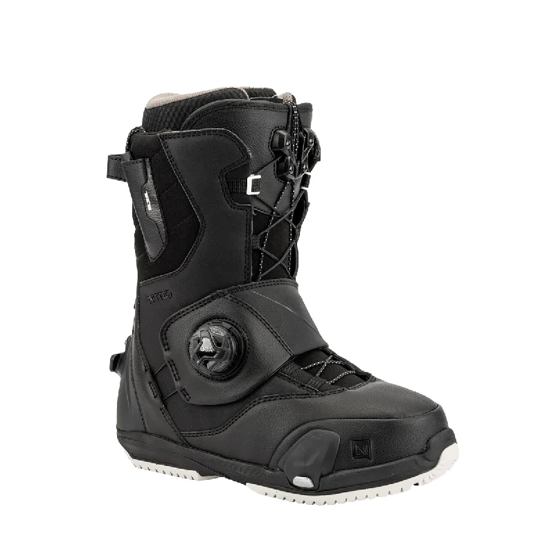 Nitro 2025 Cave Step On Snowboard Boot - Black