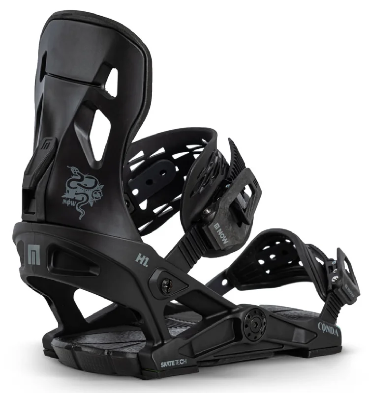 Now Conda Womens Snowboard Bindings Black