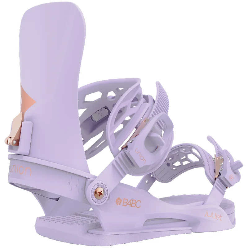 Union Juliet Womens Snowboard Bindings Lavender B4BC