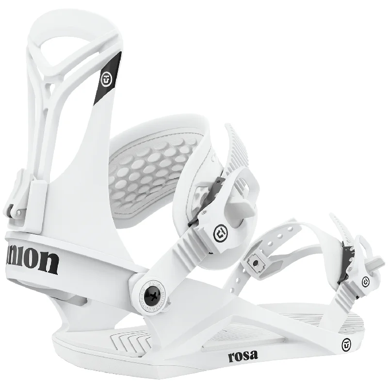 Union Rosa Womens Snowboard Bindings White