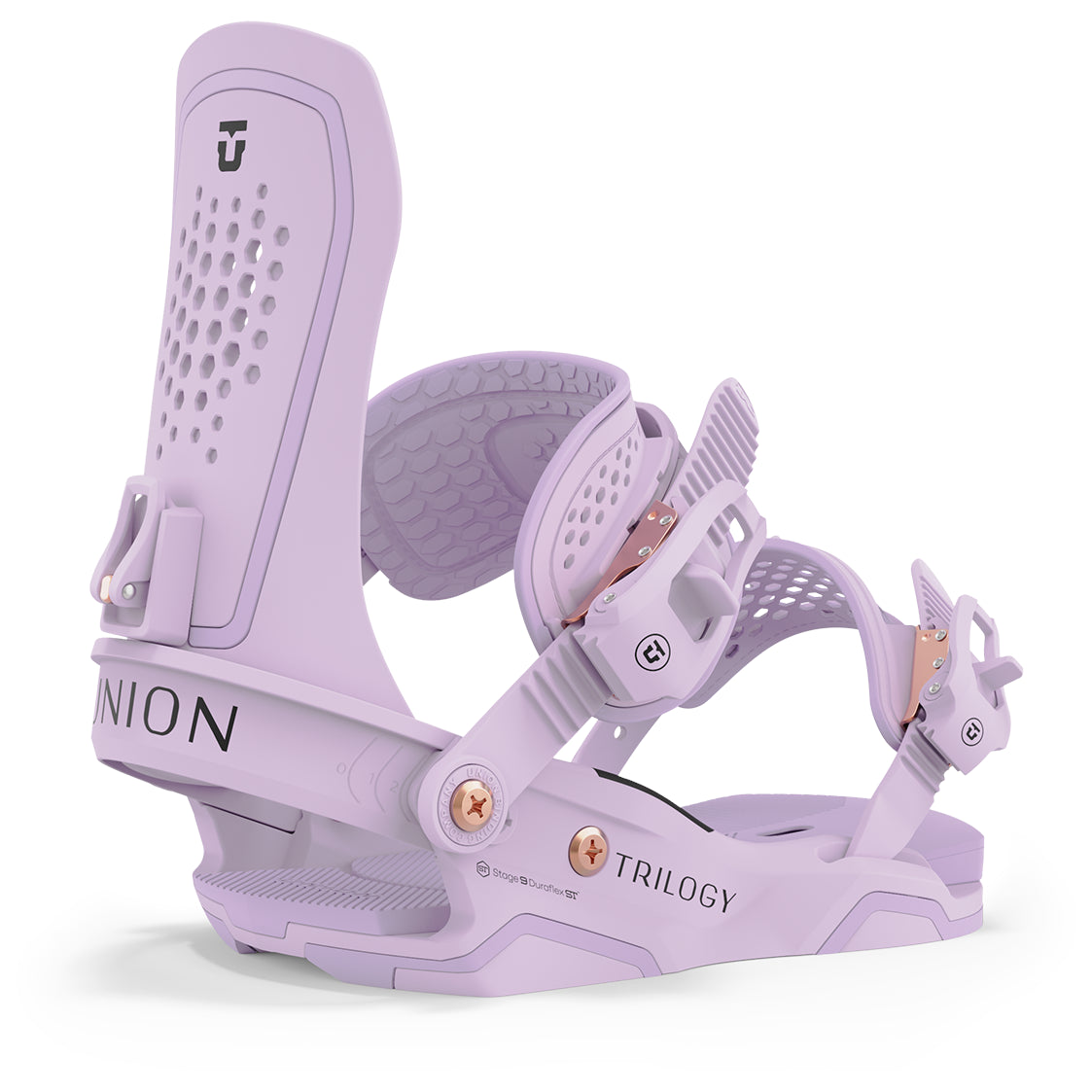 Union Trilogy Snowboard Bindings Womens 2024 Lilac