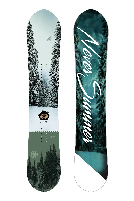 Never Summer Women's Lady FR Snowboard 2024