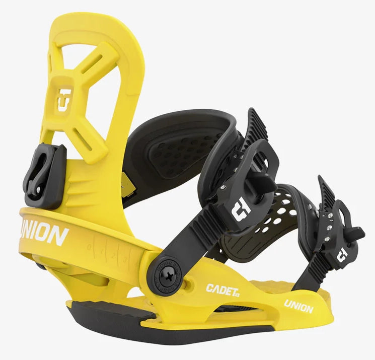 Union Cadet XS Kids Snowboard Bindings Yellow