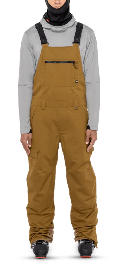 686 Hot lap Insulated Bib Pants Mens 2024 Breen