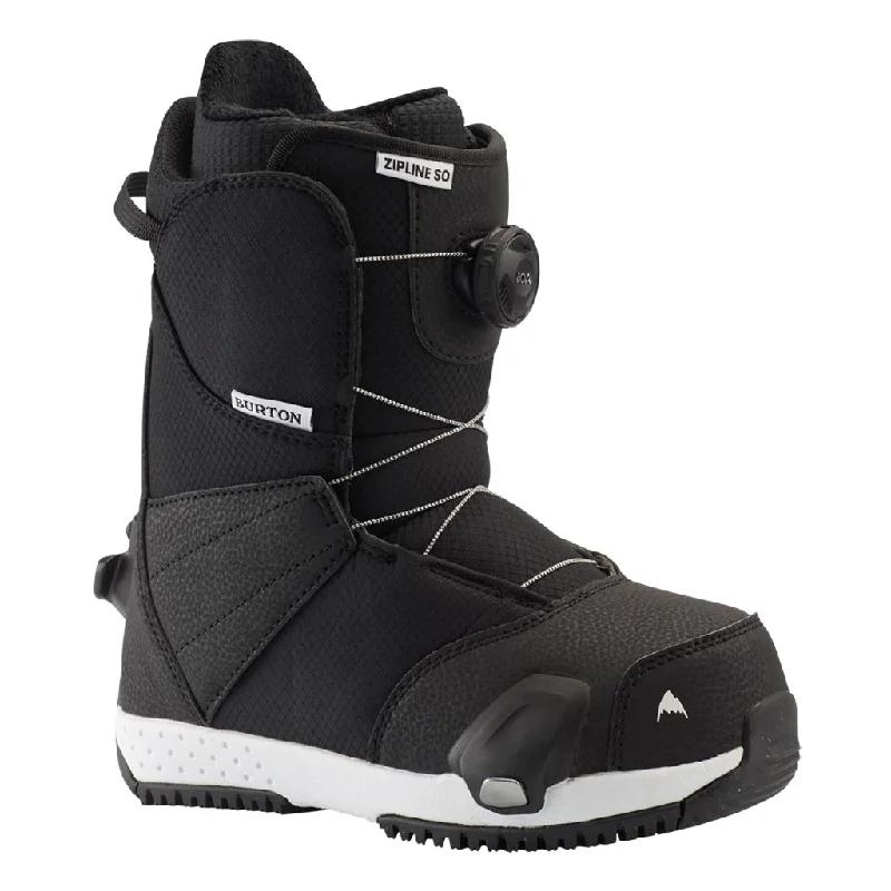 Burton 2024 Zipline Kids Step On Boots - Black