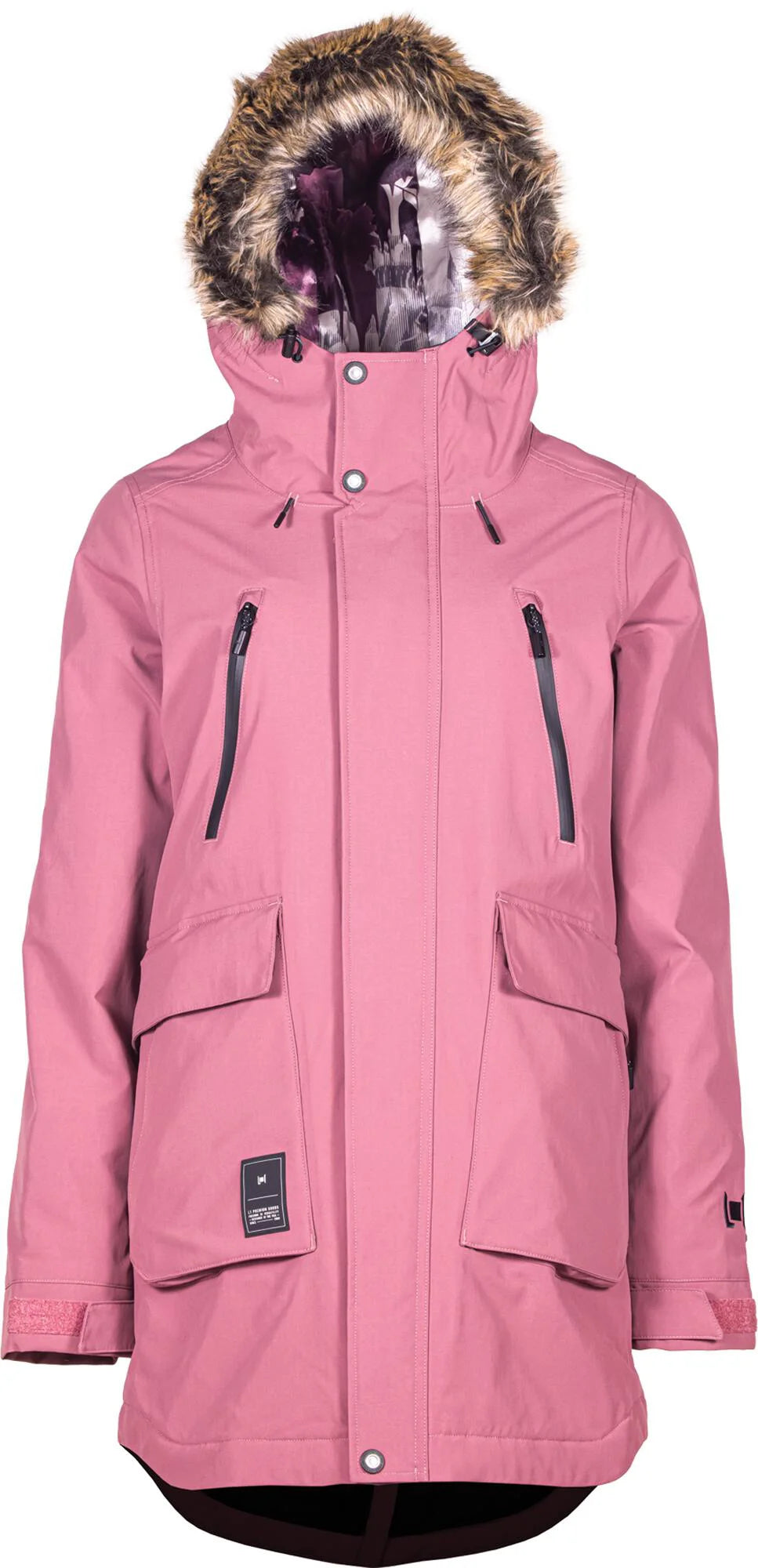 L1 Fairbanks Womens Jacket Burnt Rose