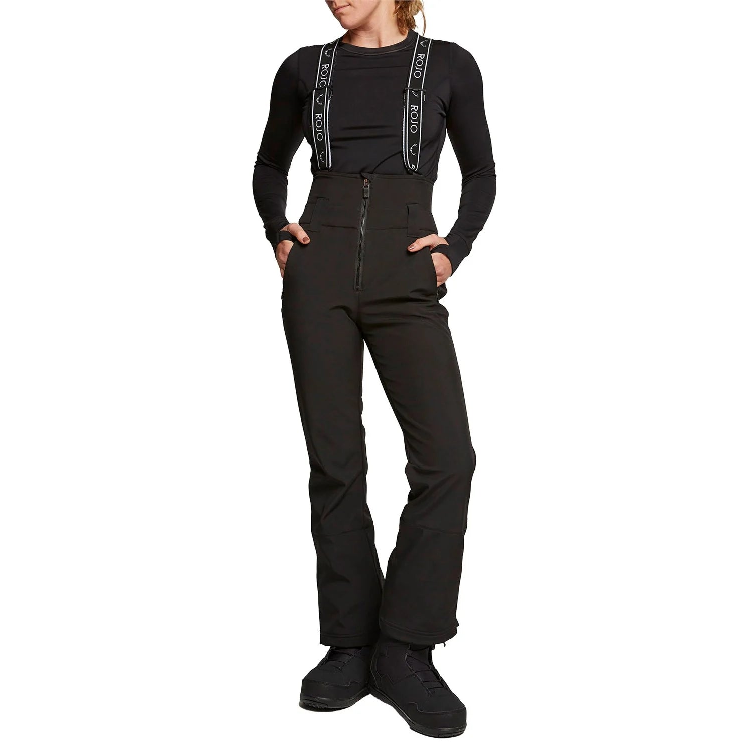 Rojo Soft Shell High Rise Pants Womens 2024 Black