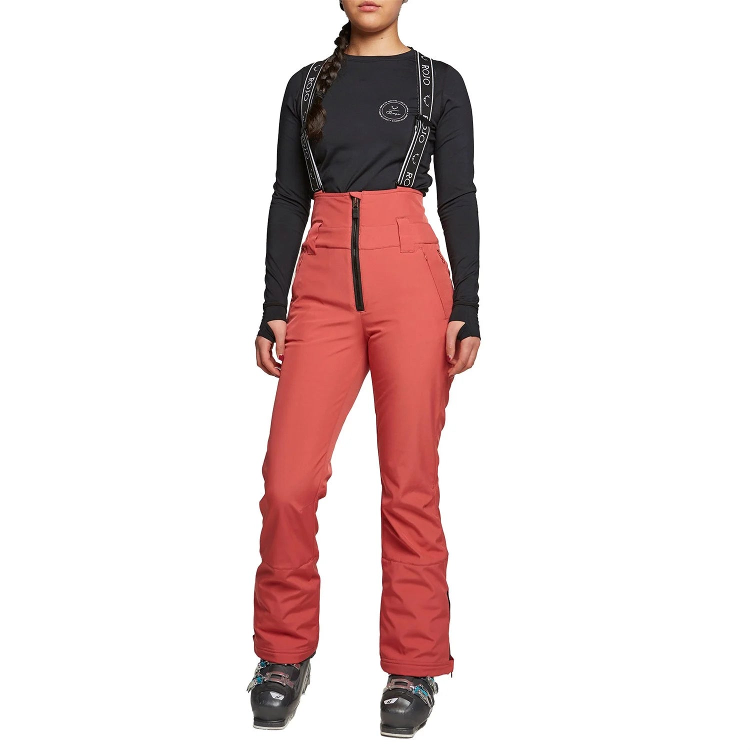 Rojo Soft Shell High Rise Pants Womens 2024 Mineral Red