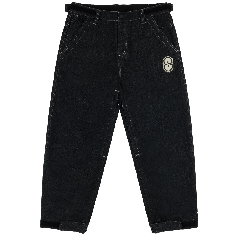 SOUVENIR 3 PLY DENIM PANT BLACK